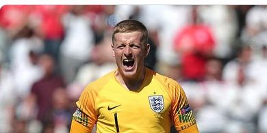 EURO 2020 - 5 Menit Langsung Kebobolan, Jordan Pickford Perbaiki Rekor Clean Sheet Terbaik Inggris