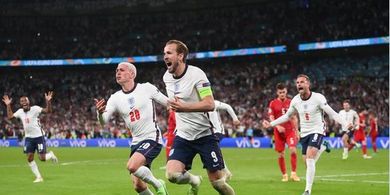 EURO 2020 - Inggris ke Final, Harry Kane Samai 2 Rekor Mentereng Top Scorer Piala Dunia 1986