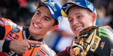 Valentino Rossi Idola Masa Kecilnya tapi sejak Bersaing Langsung, Quartararo Menyadari Siapa Marc Marquez