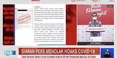 Hoaks Marak di Tengah Pandemi, Ini 5 Tips agar Tidak Terkecoh