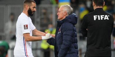 Piala Dunia 2022 - Marah kepada Didier Deschamps, Benzema Ogah Berangkat ke Qatar untuk Final