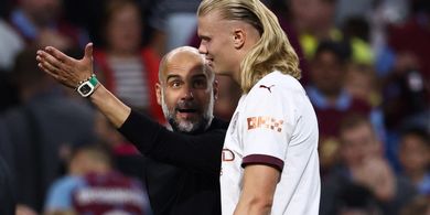 Erling Haaland Salahkan Diri Sendiri karena Man City Bobrok, Pep Guardiola Cuma Bisa Bilang Begini