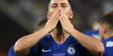 Tampil di Laga Amal Chelsea Vs Liverpool, Eden Hazard Beri Isyarat Comeback?