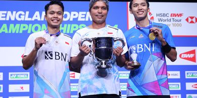 Kaleidoskop 2024 - Tunggal Putra Indonesia Juara All England Lagi setelah 3 Dekade, Momentum Langka Derbi Merah Putih