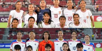 Thailand Ikuti Timnas Wanita U-17 Indonesia Tersingkir dari Piala Asia, Filipina Wakil ASEAN Tersisa