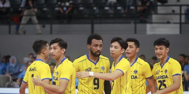 Hasil Proliga 2025 - Samator Menangi Laga Dramatis atas Garuda Jaya Saat Comeback