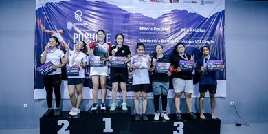 Sukses Digelar, Poshgee Badminton Tournament Diikuti Ratusan Peserta