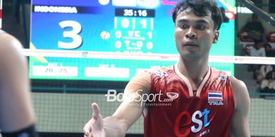 AVC Nations Cup 2025 - Masuk Grup Sengit bareng Indonesia, Thailand Sodorkan 14 Pemain untuk Tantang Rivan Nurmulki dkk