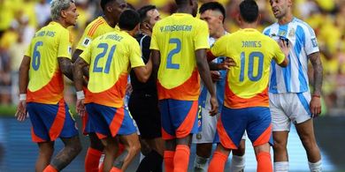 Link Live Streaming Argentina Vs Kolombia - Misi Sulit La Tricolor Curi 3 Poin dari Lionel Messi Dkk