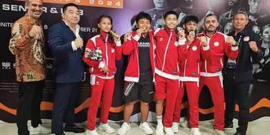 GAMMA World MMA Championships 2024 - Tim Junior Raih 2 Emas, 4 Perak, dan 3 Perunggu, Ketum PB Pertacami Anggap Semua Atlet adalah Juara