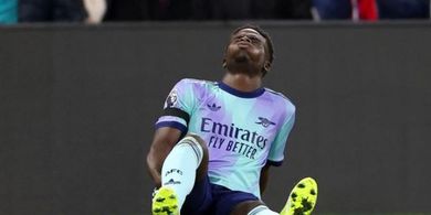 Pesta Gol Arsenal di Rumah Tetangga Harus Dibayar Mahal, Bukayo Saka Alami Cedera Hamstring