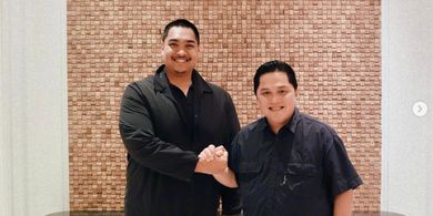 Ketum PSSI Erick Thohir Bertemu Menpora Dito Ariotedjo, Bahas Timnas Indonesia?