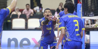 Hasil Proliga 2025 - Samator Menangi Laga Dramatis atas Garuda Jaya Saat Comeback