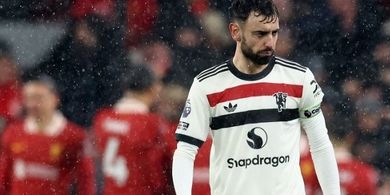 Bruno Fernandes Frustrasi Man United Cuma Main Bagus di Anfield