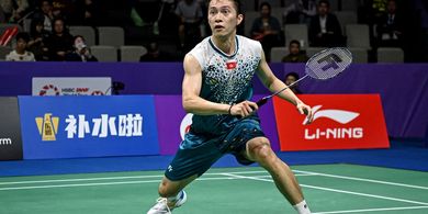 Hasil Malaysia Open 2025 - Tikungan Tajam Musuh Alot Anthony Ginting Hentikan Penakluk Jonatan Christie