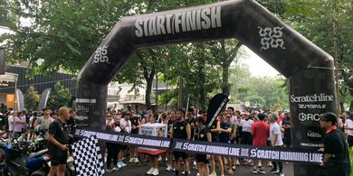 Peserta Membludak, Stride and Unwind Charity Run Sukses digelar