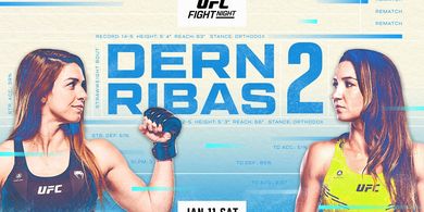 Hasil UFC Vegas 101 - Tahun 2025 Dimulai dengan 7 KO, Salah Satu Korban Marah-marah