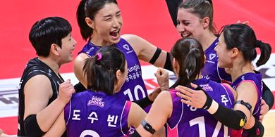 Hasil Liga Voli Korea - Atasi Mimpi Buruk 5 Set dari 3 Laga Terakhir, Pemuncak Klasemen Akhirnya Menang Lagi