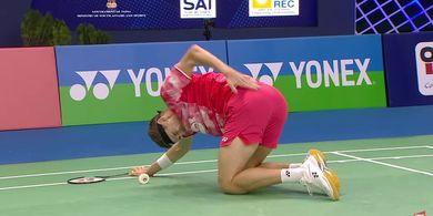 Hasil India Open 2025 - Tabok Pantat Sendiri hingga Rebutan Challenge, Axelsen Menangi Laga Sengit Bertabur Komedi