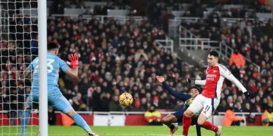 Hasil Liga Inggris - Si Anak Jawa Lalai, Arsenal Tetap Gagal Menang atas Aston Villa Usai Buang Keunggulan 2 Gol