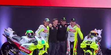 Livery Pertamina Enduro Diluncurkan, Morbidelli Merasa Kembali ke Keluarga, Fabio Di Giannantonio Merasa seperti Rock Star