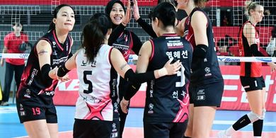 Liga Voli Korea - Kalau Pakai Aturan Proliga, Red Sparks Sudah Posisi 2 dan Bisa Rebut Puncak Klasemen dalam 2 Laga