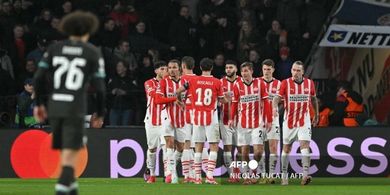 Liga Champions - Rusak Catatan Impresif Liverpool, PSV Kembali Angkat Nama Klub Belanda