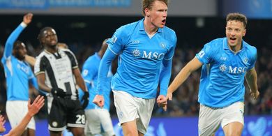 Dari Menit ke Menit Liga Italia - Scott McTominay Cetak Gol, Napoli 'Resmi' ke Liga Champions