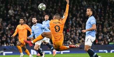 Hasil Liga Champions - Tembakan Tulang Kering Mbappe Bayar Gol Haaland, Real Madrid Bikin Man City Nangis di Menit 92