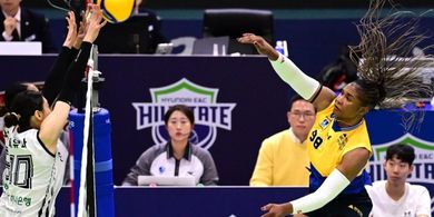 Liga Voli Korea - Pelatih Juara Bertahan Soroti Kemarahan Spiker Andalan, Khawatir karena Rekan Megawati Cedera Saat Jumpa Red Sparks