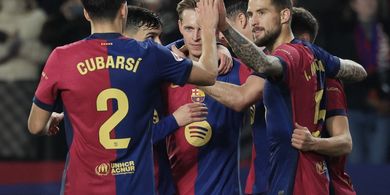 Hasil dan Klasemen Liga Spanyol - Gol Ke-20 Lewandowski Bawa Barcelona Usir Real Madrid dari Puncak