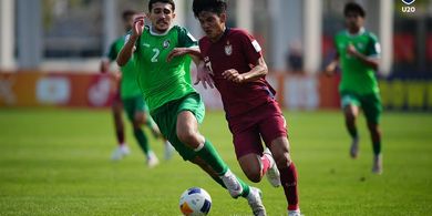 Hasil Piala Asia U-20 2025 - 10 Pemain Thailand Menolak Kalah, Gajah Perang Curi Satu Poin dari Suriah
