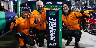 Sean Gelael Raih Pole Position bersama United Autosports, Kalahkan Tim Valentino Rossi Jelang Balapan Pertama FIA World Endurance Championship