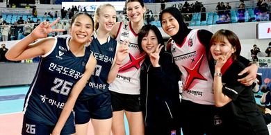 Try Out Liga Voli Korea - Berkurang 1 Posisi untuk Diperjuangkan Yolla, Pemain Thailand Dahului Megawati untuk Bertahan