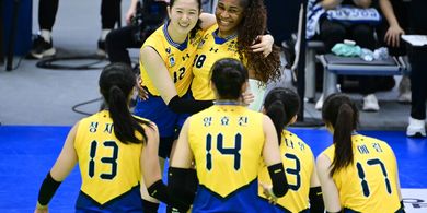 Liga Voli Korea - Megawati Dkk Dicap Underdog, Hillstate Merendah Ogah Kualat dengan Red Sparks Lagi