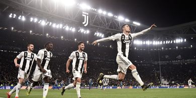 SEJARAH HARI INI - Aksi Paling Legendaris Cristiano Ronaldo di Juventus, Cetak Hattrick Gendong Si Nyonya Tua di Liga Champions