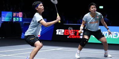 Hasil All England Open 2025 - Apriyani/Fadia Dibikin Runyam oleh Ganda Terbaik Malaysia yang Main dengan 3 Kaki, Asa Perempat Final Buyar