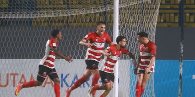 Hasil AFC Challenge League - Indonesia Bangga! Madura United Sukses Tembus Semifinal Usai Gulung Wakil Taiwan dengan Skor Telak