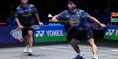 Hasil All England Open 2025 - Didampingi Hendra Setiawan, Sabar/Reza Amankan Tiket Semifinal 