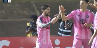 Lionel Messi Kembali dengan Daya Magisnya, Inter Miami ke Perempat Final CONCACAF Champions Cup