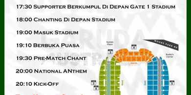 Suporter Timnas Indonesia di Australia Adakan Bukber hingga Sydney Football Stadium Tambah 2 Ruangan Sholat Selama Laga
