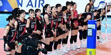 Hasil Playoff Liga Voli Korea - Megawati dkk Melempem Tanpa Setter Andalan, Ko Hee-jin Nyaris Terduduk Kesal, Red Sparks Dibalas Telak Juara Bertahan