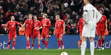 Hasil UEFA Nations League - Rasmus Hojlund Imitasi Cristiano Ronaldo, Denmark Gasak Portugal