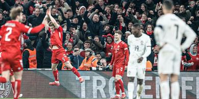 Alasan Penyerang Man United Lakukan Selebrasi 'Siu' di Depan Cristiano Ronaldo saat Denmark Gebuk Portugal