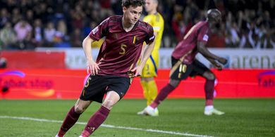 Pernah Jadi Tim Ranking 1 FIFA, Timnas Belgia Selamat dari Degradasi ke Liga B UEFA Nations League di 20 Menit Terakhir
