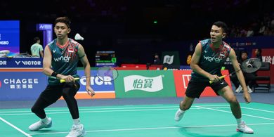 Hasil Sudirman Cup 2025 - Fajar/Rian Buka Keran Kemenangan, Duo Inggris Dihabisi dalam 33 Menit