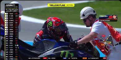 Hasil Practice MotoGP Spanyol 2025 - Quartararo Apes saat Alex Marquez Bak Hadirkan Keajaiban di Lintasan