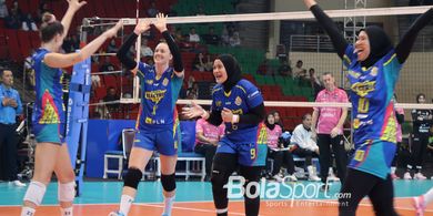Hasil Final Four Proliga 2025 - Remontada Semu Pertamina Enduro Bikin Electric PLN Pecah Telur, Sektor Putri Makin Sengit