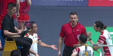 Hasil Sudirman Cup 2025 - Wasit Ngawur dan Sok Tahu di Poin Krusial, Rinov/Gloria Kalah Tipis, Indonesia 0-1 Denmark