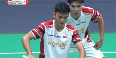 Hasil Sudirman Cup 2025 - Fikri/Daniel Menang, Indonesia Juara Grup Usai Segel Kemenangan atas Denmark
